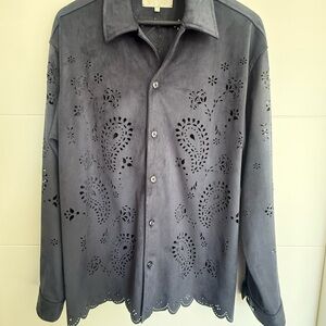 Kith Laser Cut Button-Up Shirt